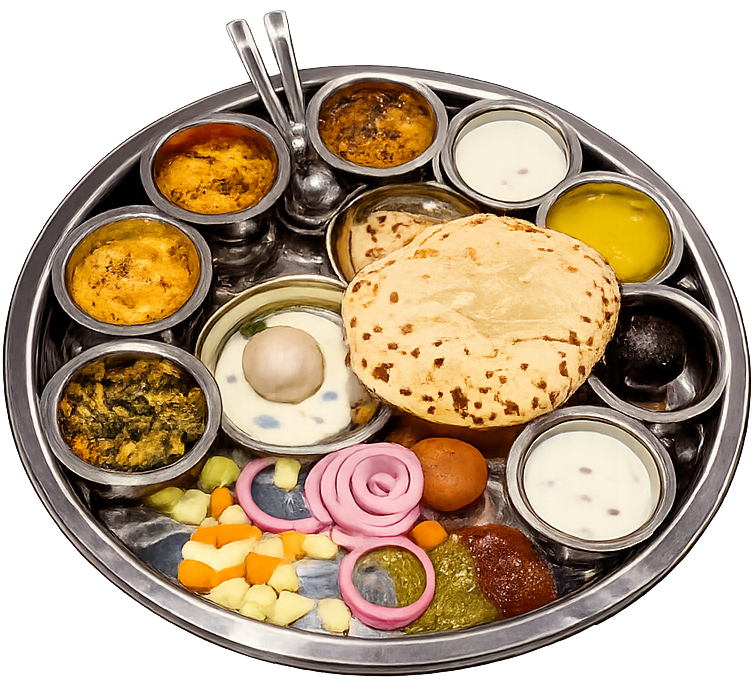 Unlimited Gujarati Thali